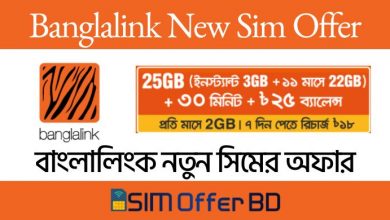 Photo of Banglalink New sim Offer | বাংলালিংক নতুন সিমের অফার